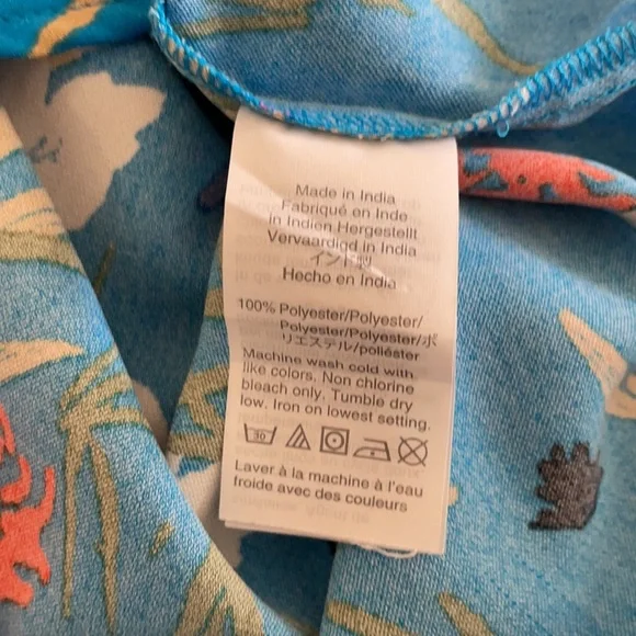 J Crew floral sleeveless blouse - Picture 4 of 4